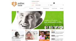 Desktop Screenshot of politecsaude.com.br